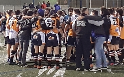 El Sabadell Rugby Club celebrant l'ascens a Divisió d'Honor Catalana | Joan Hernández